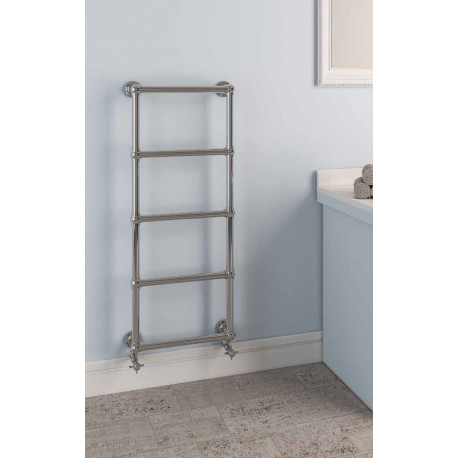 Eastbrook Stour Traditional Chrome Towel Rail 1550mm High x 600mm Wide
