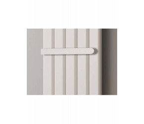 Reina Aluminium Radiator Towel Bar 450mm Double White