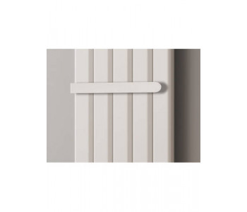 Reina Aluminium Radiator Towel Bar 450mm Double White