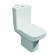 Kartell Trim Close Coupled Corner Toilet with Soft Close Seat
