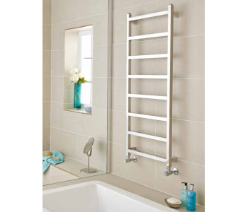 Kartell Connecticut Polished Stainless Steel Square Towel Rail 900mm x 500mm