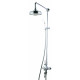 Trisen Shalma Chrome Exposed Thermostatic Shower With Kit