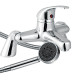 Trisen Ailsa Chrome Single Lever Bath Shower Mixer Tap With Kit