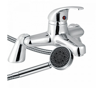 Trisen Ailsa Chrome Single Lever Bath Shower Mixer Tap With Kit