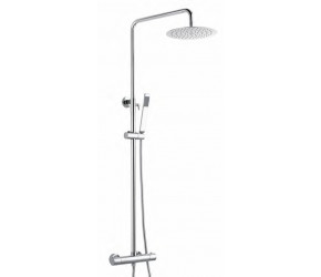 Eastbrook Chrome Thermostatic Bar Shower Valve and Kit