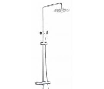 Eastbrook Chrome Thermostatic Bar Shower Valve and Kit