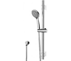 Eastbrook Chrome Slim Sliding Shower Riser Kit