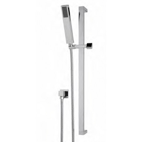 Eastbrook Sheer Rectangular Chrome Slider Rail Kit