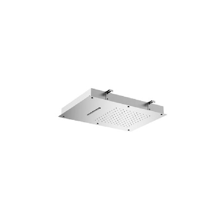 Eastbrook Single Ceiling Mounted Waterfall Stainless Steel Shower Head