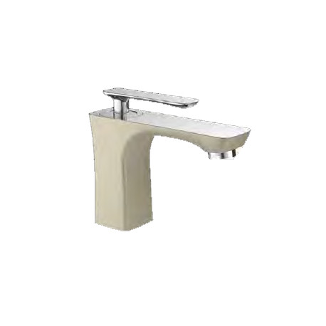 Eastbrook Helston Gloss Cappuccino Basin Mono Mixer Tap with Waste