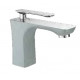 Eastbrook Helston Matt Smooth Grey Basin Mono Mixer Tap with Waste