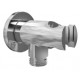 Eastbrook Chrome Round Outlet Elbow With Bracket
