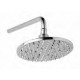 Eastbrook Chrome Traditional 8 Inch Shower Rose and Arm