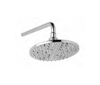 Eastbrook Chrome Traditional 8 Inch Shower Rose and Arm