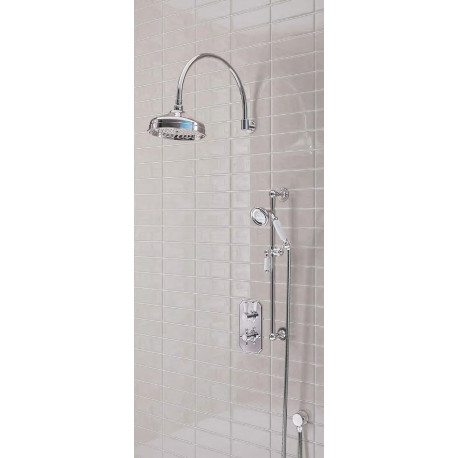 Eastbrook Chrome Swivel Shower Arm 402mm