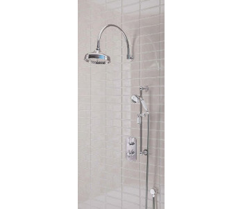 Eastbrook Chrome Swivel Shower Arm 402mm