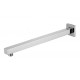 Eastbrook Chrome Square Wall Arm 400mm