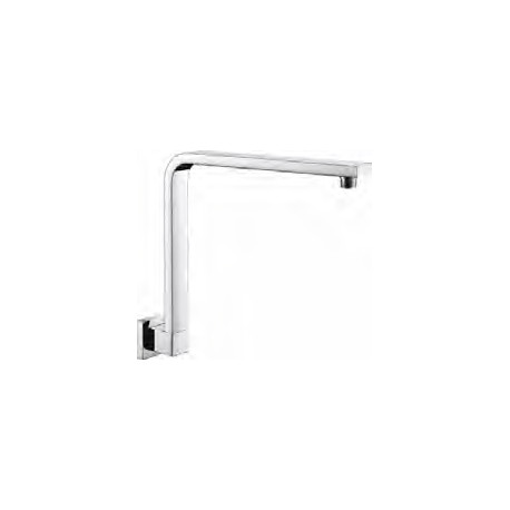 Eastbrook Chrome Square X Shower Arm 370mm