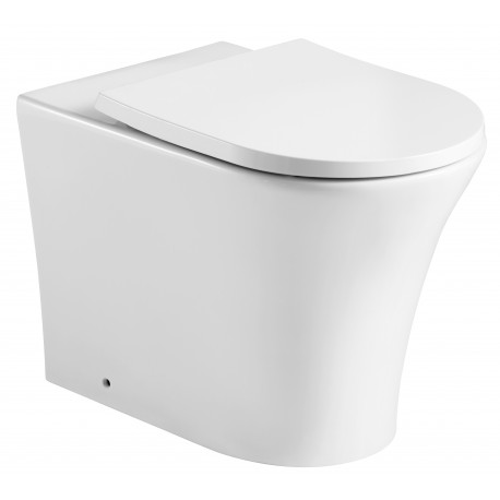 Kartell Kameo Rimless Back To Wall Toilet With Soft Close Seat