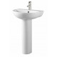 Kartell Kameo 1 Taphole Basin with Pedestal 500mm