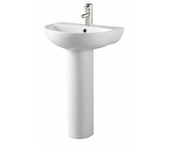 Kartell Kameo 1 Taphole Basin with Pedestal 500mm