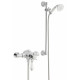 Kartell Klassique Option 4 Thermostatic Exposed Shower with Slide Rail Kit