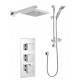 Kartell Pure Option 6 Triple Thermostatic Concealed Shower