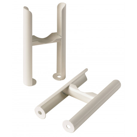 Wyvern White 2 Column Radiator Feet Pair