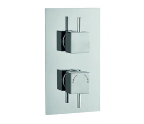 Kartell Pure Chrome Concealed Thermostatic Shower Valve and Diverter