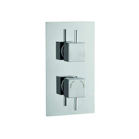 Kartell Pure Chrome Concealed Thermostatic Shower Valve and Diverter