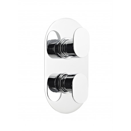 Kartell Logik Chrome Concealed Thermostatic Shower Valve