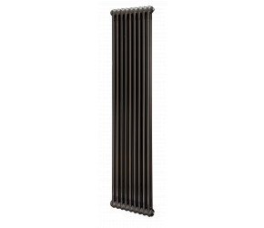 Wyvern Raw Metal Lacquer Vertical 2 Column Radiator 1800mm x 159mm