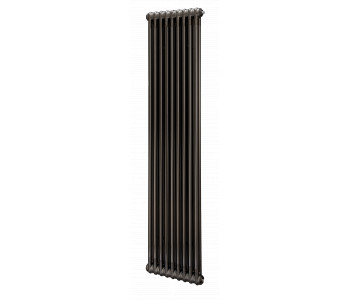 Wyvern Raw Metal Lacquer Vertical 2 Column Radiator 1800mm x 204mm
