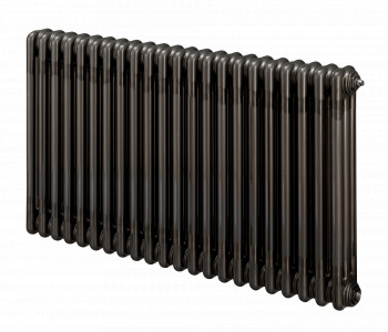 Wyvern Raw Metal Lacquer Horizontal 3 Column Radiator 500mm x 744mm