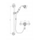 Tailored Tenby Traditional Riser Shower Kit