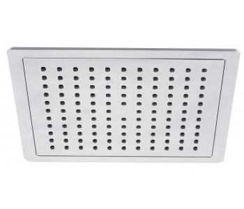 Tailored Chrome Square Overhead Shower Head 200mm