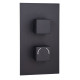 Tailored Orca Chrome Square Concealed Thermostatic 2 Handle 2 Way Shower Valve