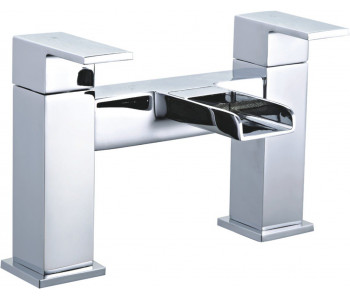 Tailored Cardiff Chrome Square Waterfall Bath Filler Tap