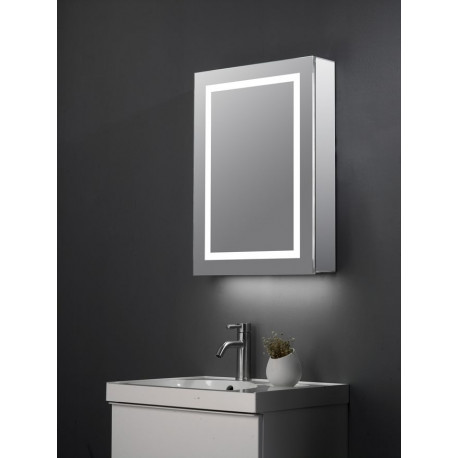 Tailored Jemima Single Door LED Mirror Cabinet 500mm x 700mm