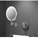 Tailored Penny Round LED Make Up Mirror 8" Chrome