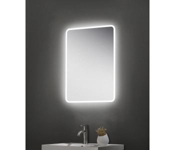 Tailored Angus Slimline LED Touch Bathroom Mirror 500mm x 700mm