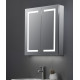 Tailored Max Double Door LED Mirror Cabinet 600mm x 700mm