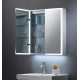 Tailored Bethany Double Door Mirror Cabinet LED Surround 600mm x 700mm