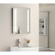 Tailored Niall Twin Vertical Strip LED Touch Mirror 500mm x 700mm x 45mm