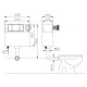 Tailored Concealed Cistern with Polystyrene Jacket and Pneumatic Flush Valve
