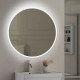 Tailored Lily Slimline LED Round Touch Mirror 800mm