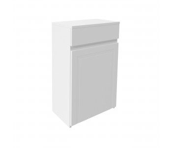 Iona Traditional Chalk White 500mm WC Unit