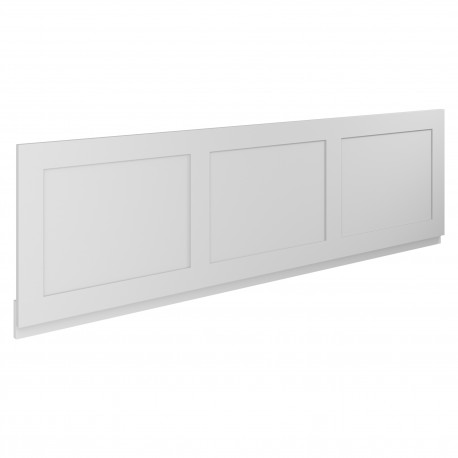 Iona Traditional 1700mm Chalk White Front Bath Panel