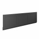 Iona Traditional 1700mm Charcoal Grey Front Bath Panel