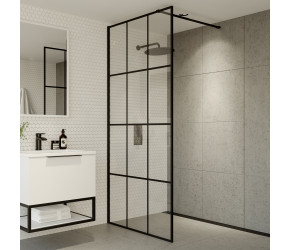 Iona A8 1000mm Grid Wetroom Panel